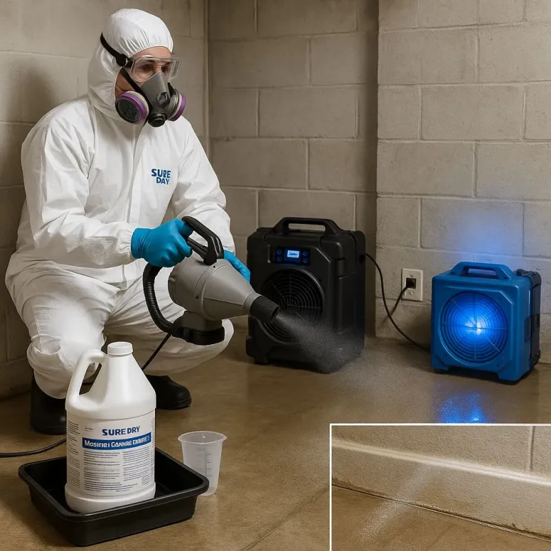 Sanitization and Odor Removal process in Blanding, UT